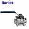 XYMTB Manual Stainless Steel welding 304 316 1/4-4 Inch triplet Three-piece Ball Valve supplier